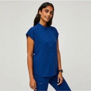 Figs Limited Edition Electric Blue Scrub Set